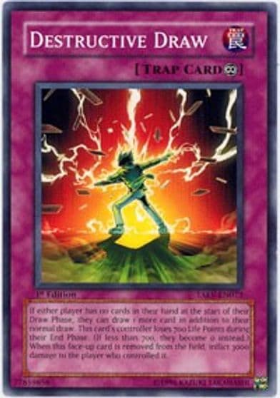 Destructive Draw Tactical Evolution Yu-Gi-Oh! card