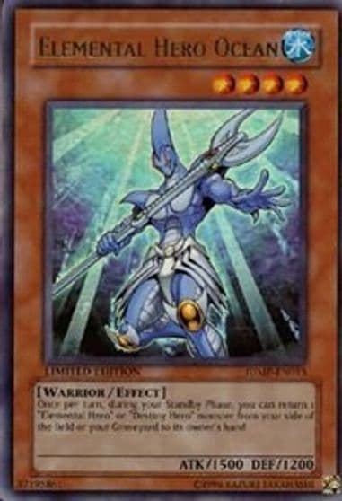 Elemental Hero Ocean Shonen Jump Magazine Promos Yu-Gi-Oh! card