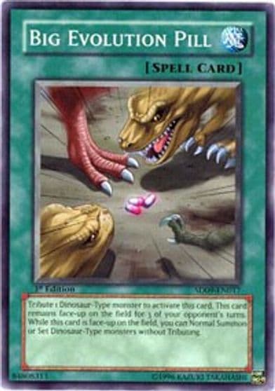 Big Evolution Pill Structure Deck: Dinosaur's Rage Yu-Gi-Oh! card