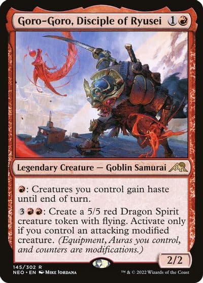 Goro Goro Disciple of Ryusei Kamigawa: Neon Dynasty Magic card
