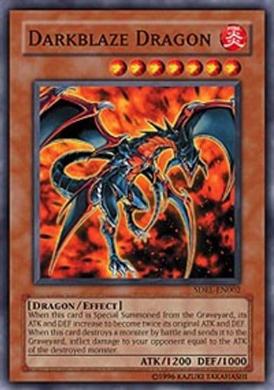 Darkblaze Dragon Structure Deck: Rise of the Dragon Lords Yu-Gi-Oh! card