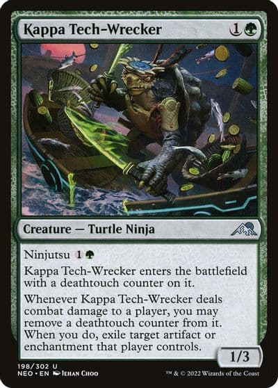 Kappa Tech Wrecker Kamigawa: Neon Dynasty Magic card