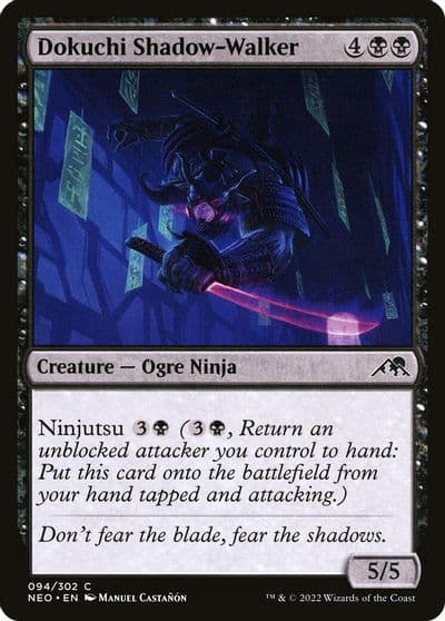 Dokuchi Shadow Walker Kamigawa: Neon Dynasty Magic card