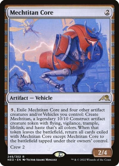 Mechtitan Core Kamigawa: Neon Dynasty Magic card