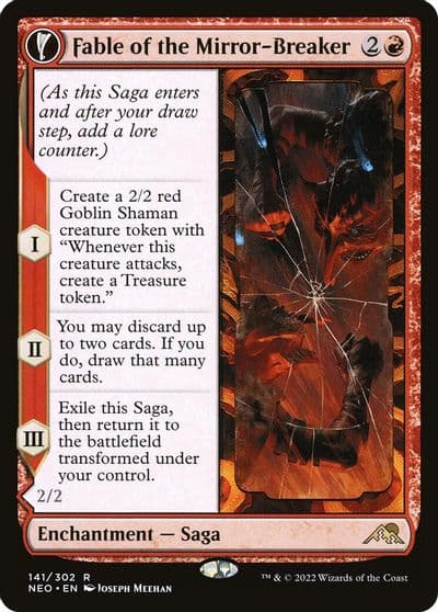 Fable of the Mirror Breaker Kamigawa: Neon Dynasty Magic card