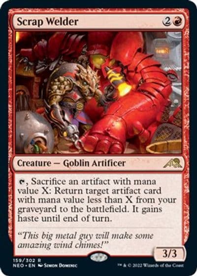 Scrap Welder Kamigawa: Neon Dynasty Magic card