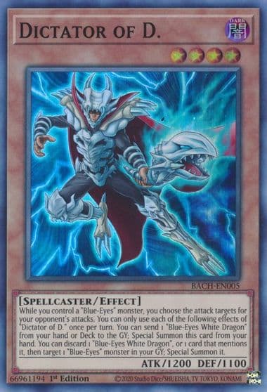 Dictator of D Battle of Chaos Yu-Gi-Oh! card