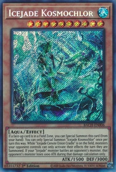 Icejade Kosmochlor Battle of Chaos Yu-Gi-Oh! card