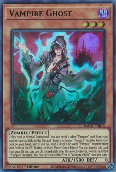 Vampire Ghost Battle of Chaos Yu-Gi-Oh! card