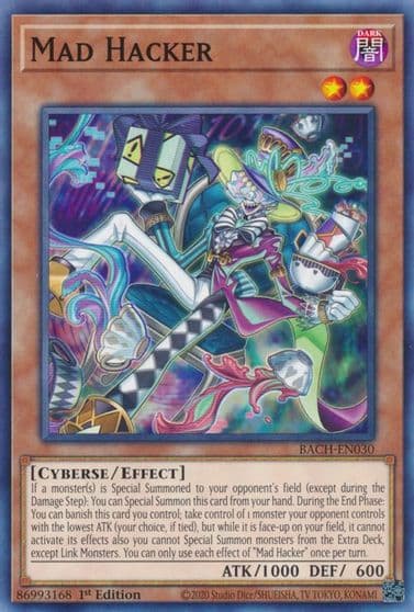 Mad Hacker Battle of Chaos Yu-Gi-Oh! card