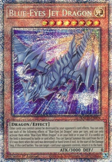 Blue Eyes Jet Dragon Starlight Rare Battle of Chaos Yu-Gi-Oh! card