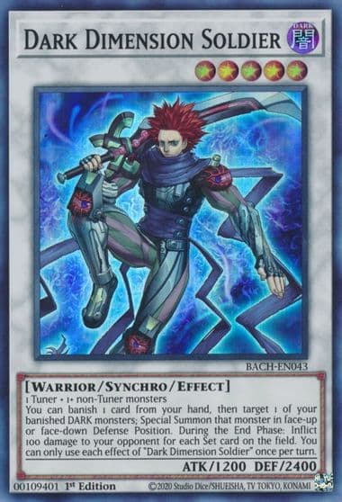 Dark Dimension Soldier Battle of Chaos Yu-Gi-Oh! card