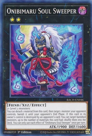 Onibimaru Soul Sweeper Battle of Chaos Yu-Gi-Oh! card