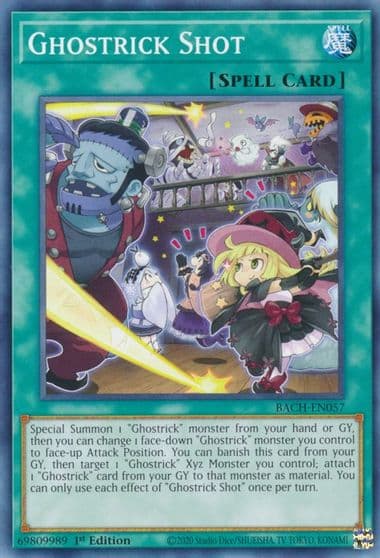 Ghostrick Shot Battle of Chaos Yu-Gi-Oh! card