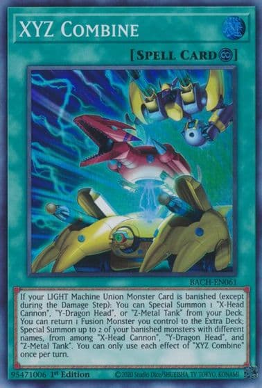XYZ Combine Battle of Chaos Yu-Gi-Oh! card