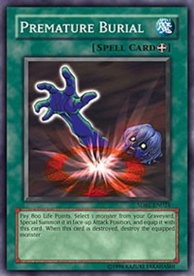 Premature Burial Structure Deck: Rise of the Dragon Lords Yu-Gi-Oh! card