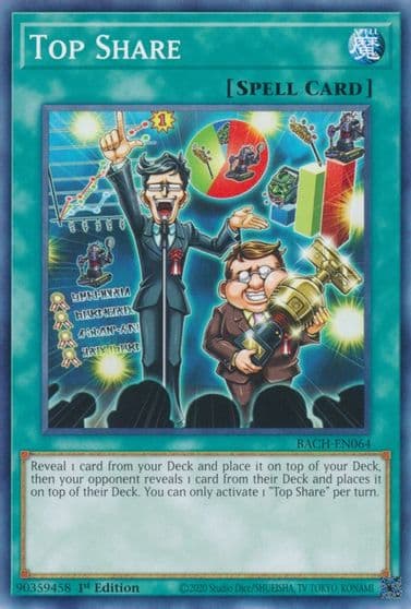 Top Share Battle of Chaos Yu-Gi-Oh! card