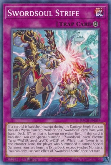 Swordsoul Strife Battle of Chaos Yu-Gi-Oh! card