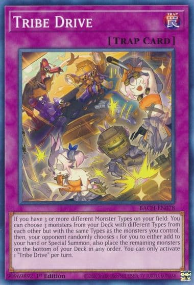 Tribe Drive Battle of Chaos Yu-Gi-Oh! card
