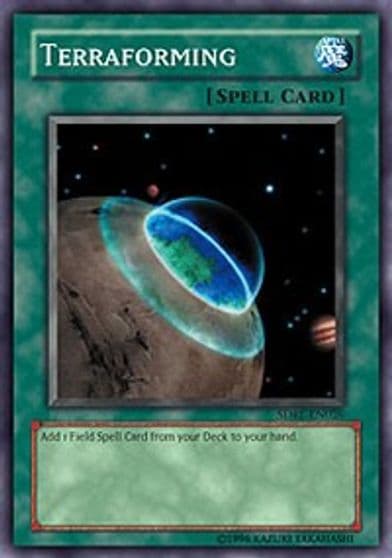 Terraforming Structure Deck: Rise of the Dragon Lords Yu-Gi-Oh! card