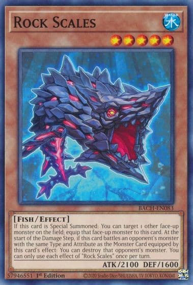 Rock Scales Battle of Chaos Yu-Gi-Oh! card