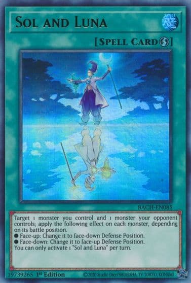 Sol and Luna Battle of Chaos Yu-Gi-Oh! card
