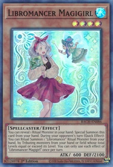 Libromancer Magigirl Battle of Chaos Yu-Gi-Oh! card