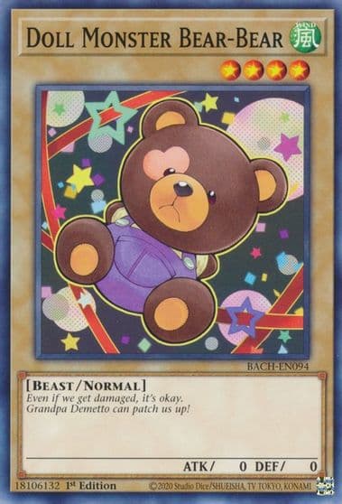 Doll Monster Bear Bear Battle of Chaos Yu-Gi-Oh! card