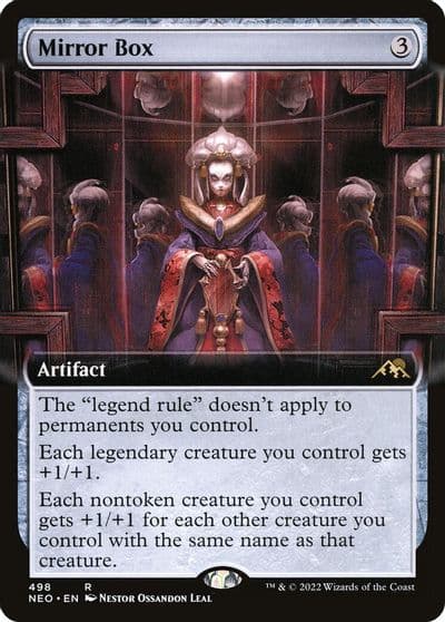 Mirror Box Extended Art Kamigawa: Neon Dynasty Magic card