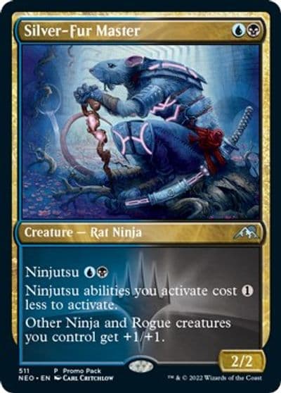 Silver Fur Master Promo Pack: Kamigawa: Neon Dynasty Magic card