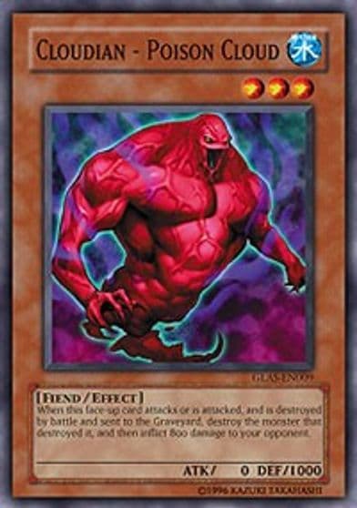 Cloudian Poison Cloud Gladiator's Assault Yu-Gi-Oh! card
