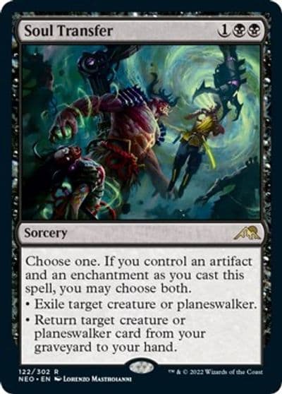Soul Transfer Kamigawa: Neon Dynasty Magic card