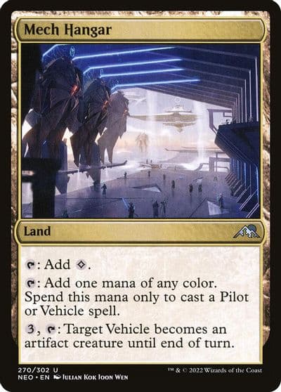 Mech Hangar Kamigawa: Neon Dynasty Magic card