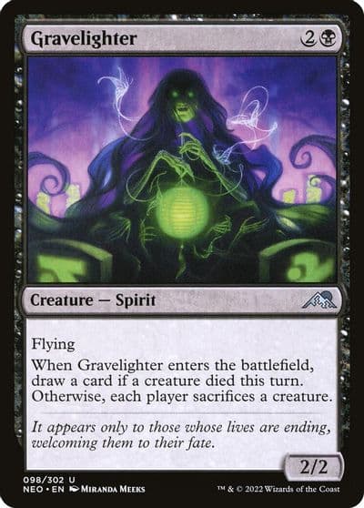 Gravelighter Kamigawa: Neon Dynasty Magic card