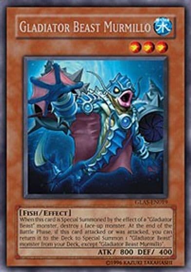 Gladiator Beast Murmillo Gladiator's Assault Yu-Gi-Oh! card