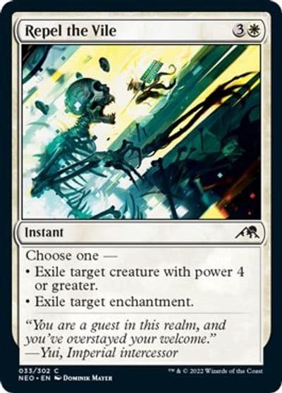 Repel the Vile Kamigawa: Neon Dynasty Magic card