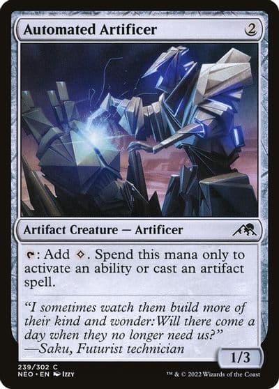 Automated Artificer Kamigawa: Neon Dynasty Magic card
