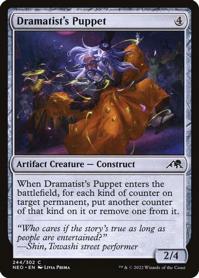 Dramatists Puppet Kamigawa: Neon Dynasty Magic card