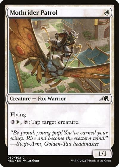 Mothrider Patrol Kamigawa: Neon Dynasty Magic card