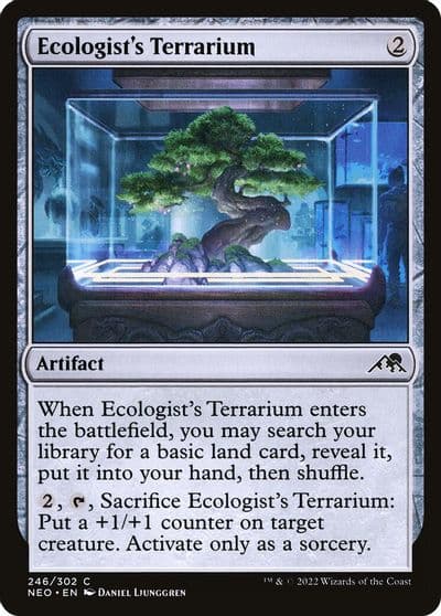 Ecologists Terrarium Kamigawa: Neon Dynasty Magic card