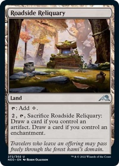 Roadside Reliquary Kamigawa: Neon Dynasty Magic card