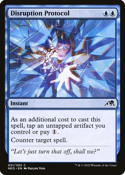 Disruption Protocol Kamigawa: Neon Dynasty Magic card