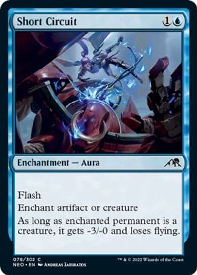 Short Circuit Kamigawa: Neon Dynasty Magic card