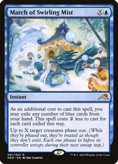 March of Swirling Mist Kamigawa: Neon Dynasty Magic card