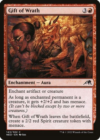 Gift of Wrath Kamigawa: Neon Dynasty Magic card
