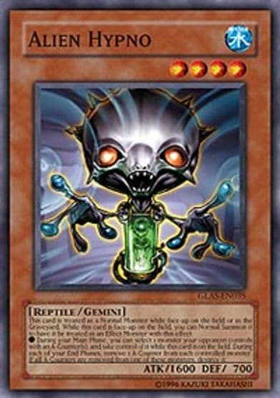 Alien Hypno Gladiator's Assault Yu-Gi-Oh! card