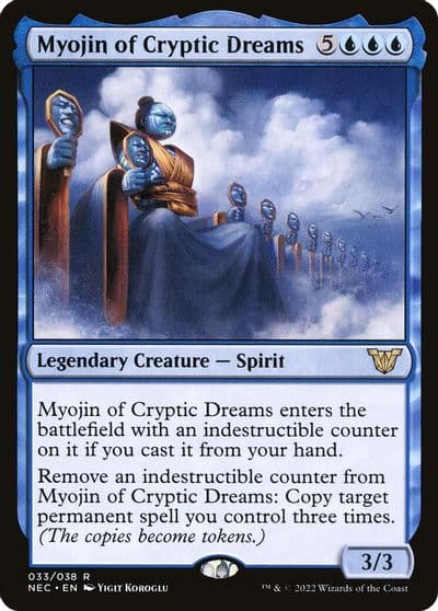 Myojin of Cryptic Dreams Commander: Kamigawa: Neon Dynasty Magic card