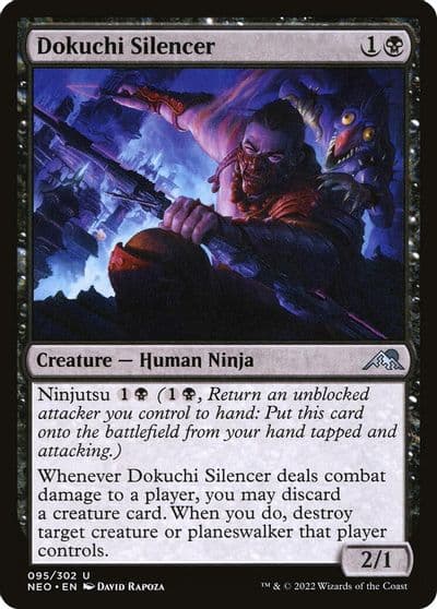Dokuchi Silencer Kamigawa: Neon Dynasty Magic card
