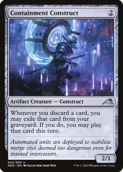 Containment Construct Kamigawa: Neon Dynasty Magic card