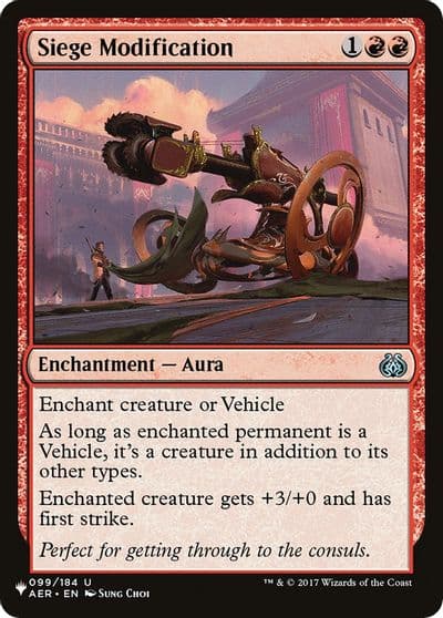 Siege Modification The List Reprints Magic card